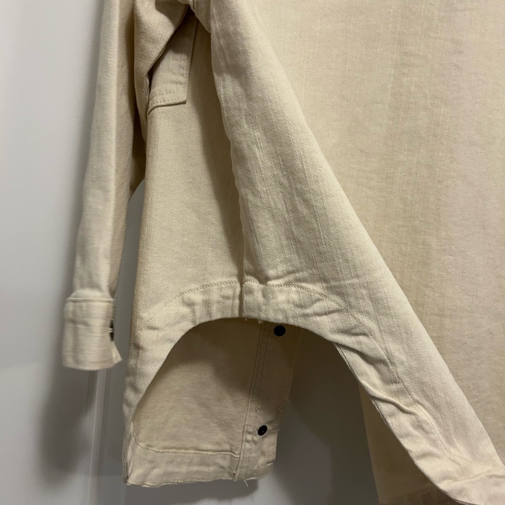 Sadie & Sage oversized denim shirt - Picture 7 of 10